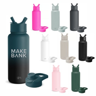 32 Oz. Simple Modern® Summit Water Bottle w/Straw Lid