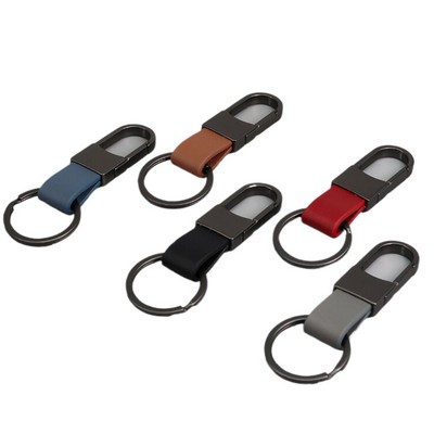 Premium Soft Car Leather Keychain Holder