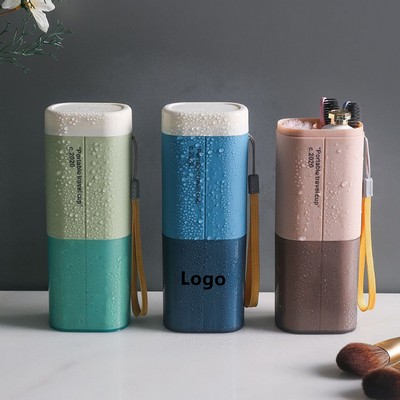 Toothpaste Case Toothbrush Holder Organizer for Travel Camping Toothbrush Storage Container Cup