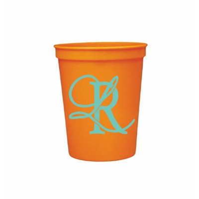 16 Oz. Orange Stadium Cup