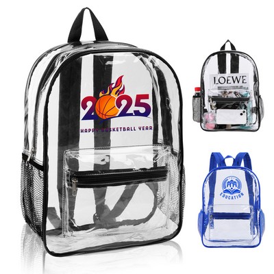 Security Clear PVC Backpack