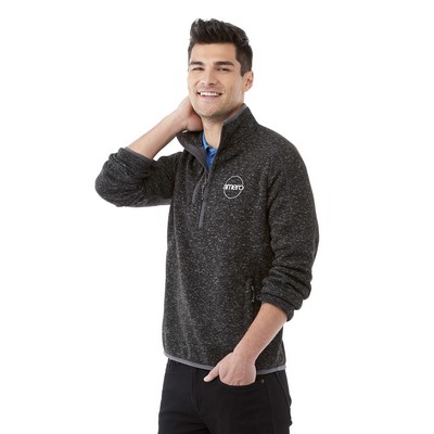 Men's VORLAGE Sweater Knit Half Zip Pullover Jacket