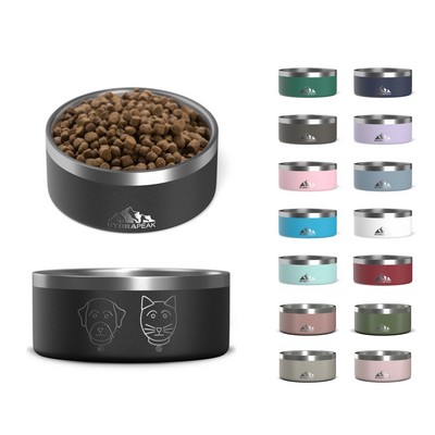 Stainless Steel Dog Bowl - 4 Cup