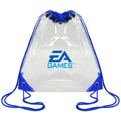 Clear Stadium Cinch Bag