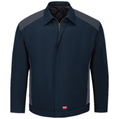 Red Kap™ Performance Crew Jacket - Navy Blue/Charcoal Gray