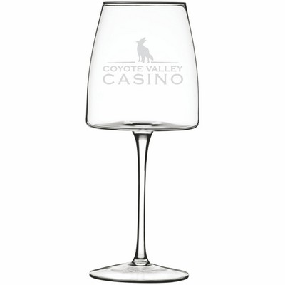 Deep Etched Acopa Piatta 16 oz. Wine Glass