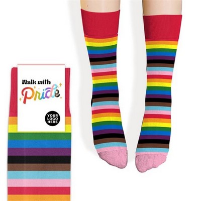 Rainbow Pride Sport Socks