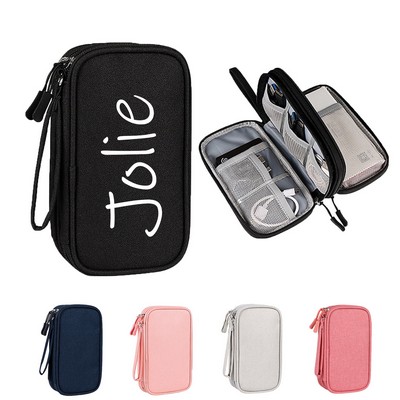 Double Layer Electronics Storage Bag