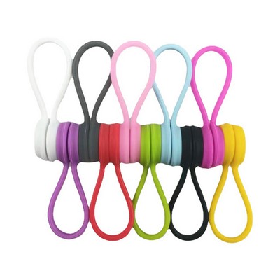 Silicone Magnetic Cord Winders Cable Organizer