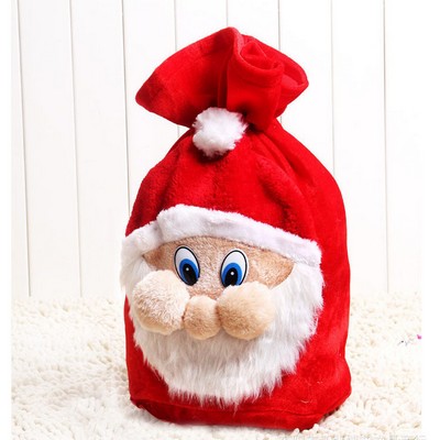 Custom Christmas Plush Doll Bag for Candy Gifts