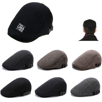 Men's Flat Gatsby Newsboy Hat