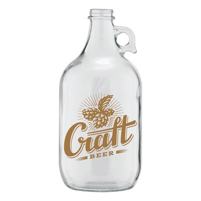 64 oz. Clear Growler