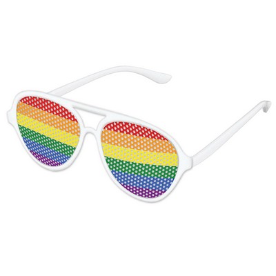 Rainbow Pinhole Glasses