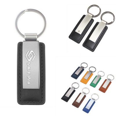 Leatherette Keychain