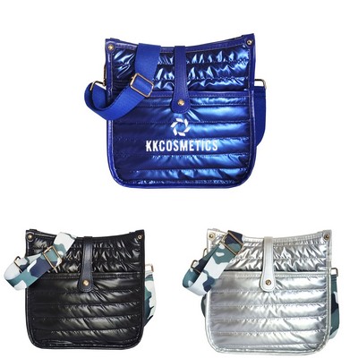 Winter Puffer Crossbody Bag