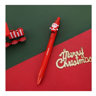 Christmas Gel Ink Pen Santa Claus Pen for Christmas Gift