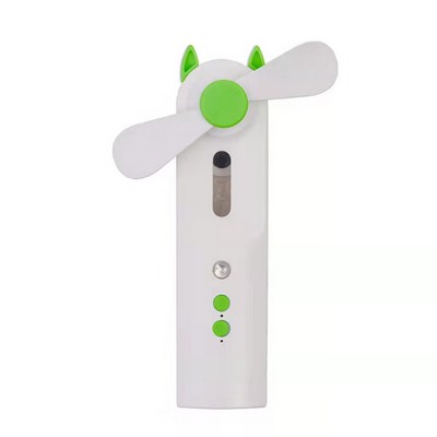 Handheld Misting Fan with USB Rechargeable