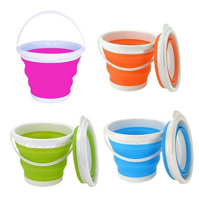 1.3 Gallon/5L Silicone Collapsible Bucket