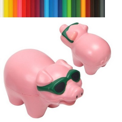 Cool Pig in Sunglasses Stress Ball