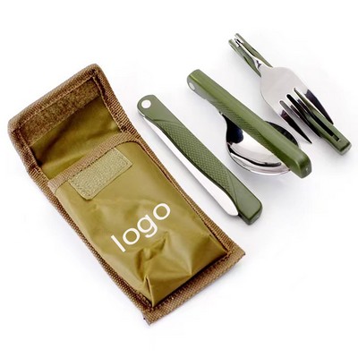 Portable Folding Cutlery Set