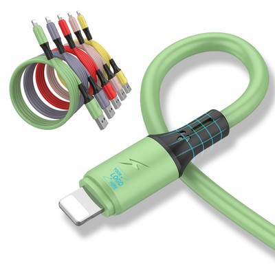 47 Inch Silicone Fast Charging USB Cable