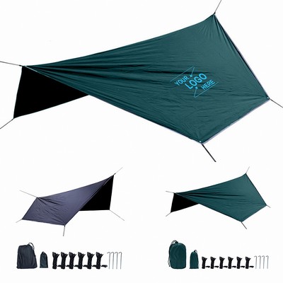 Hexagonal Outdoor Sun Shade Sail Canopy Awning, Waterproof