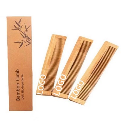 Square Bamboo Comb