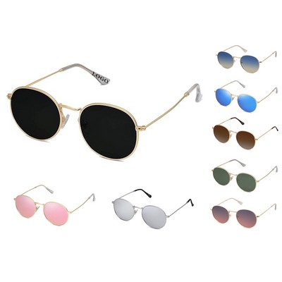 Small Round Polarized Sunglasses