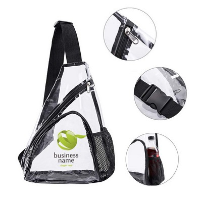 Clear PVC Sling Bag