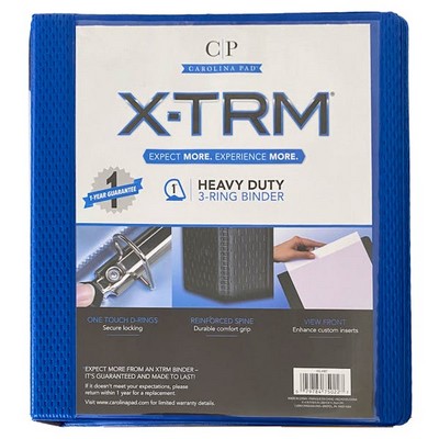 XTRM Binders - 1, Navy (Case of 6)