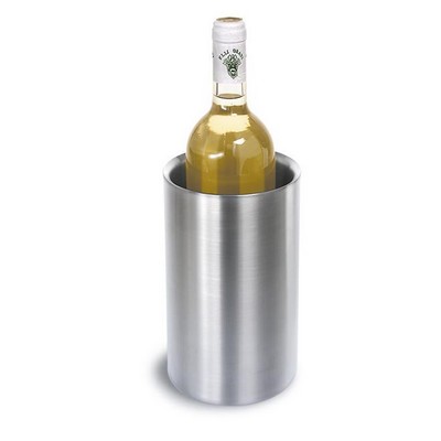 blomus Easy Double Walled Stainless Steel Wine Bottle Cooler