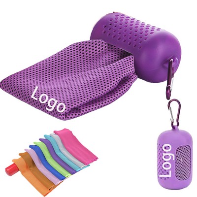 Summer Portable Quick Dry Fitness Cooler Towel