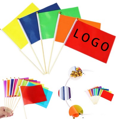 Vibrant Colorful Pennant Flags