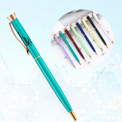 Aluminum Ballpoint Click Pen