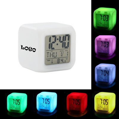 Color Change Digital Alarm Clock