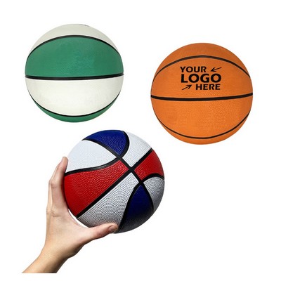 Custom #5 Rubber Basketball