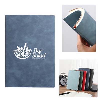 Classic PU Leather 5.5"W x 8.5"H 200 Pages Journal Book