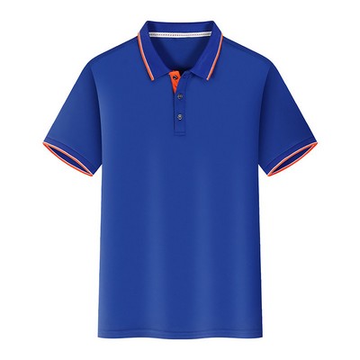 Block Trim Polo Shirt