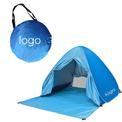 Pop Up Beach Tent With Curtain