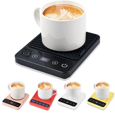 Smart Electric Coffee Cup Warmer with Timer