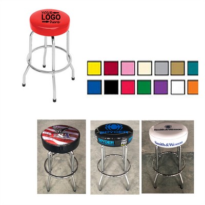 Single Ring Swivel Bar Stool