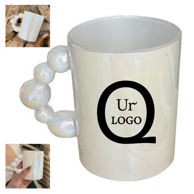 11.8Oz Pearl Handle Mug