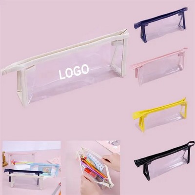 Transparent Multi-Use Stationery Bag