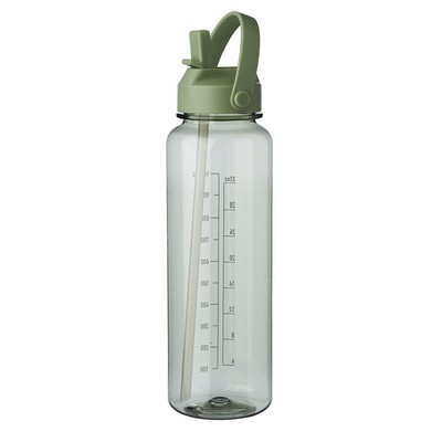 Stella Plastic Water Bottle with Measurements 40 oz