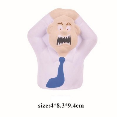 Foam Crazy Person Stress Ball