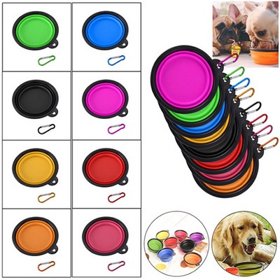 TPE Collapsible Pet Dog Bowl