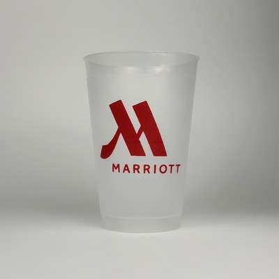 14oz Frost-Flex Frosted Plastic Cups