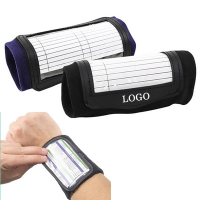 Rugby PVC Wristband with Tactical book