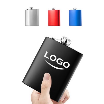 6 Oz Stainless Steel Hip Flask