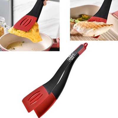 Silicone Spatula Tongs Set for Cooking 3-in-1 Kitchen Tool